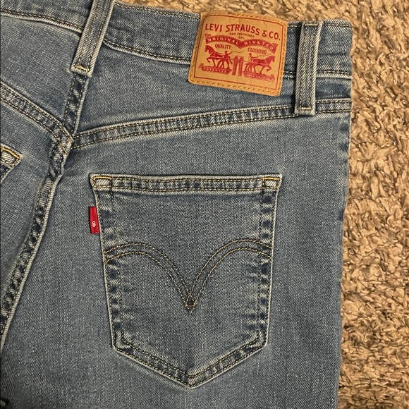 Levi ribcage straight ankle jeans -size 28 - Picture 7 of 7